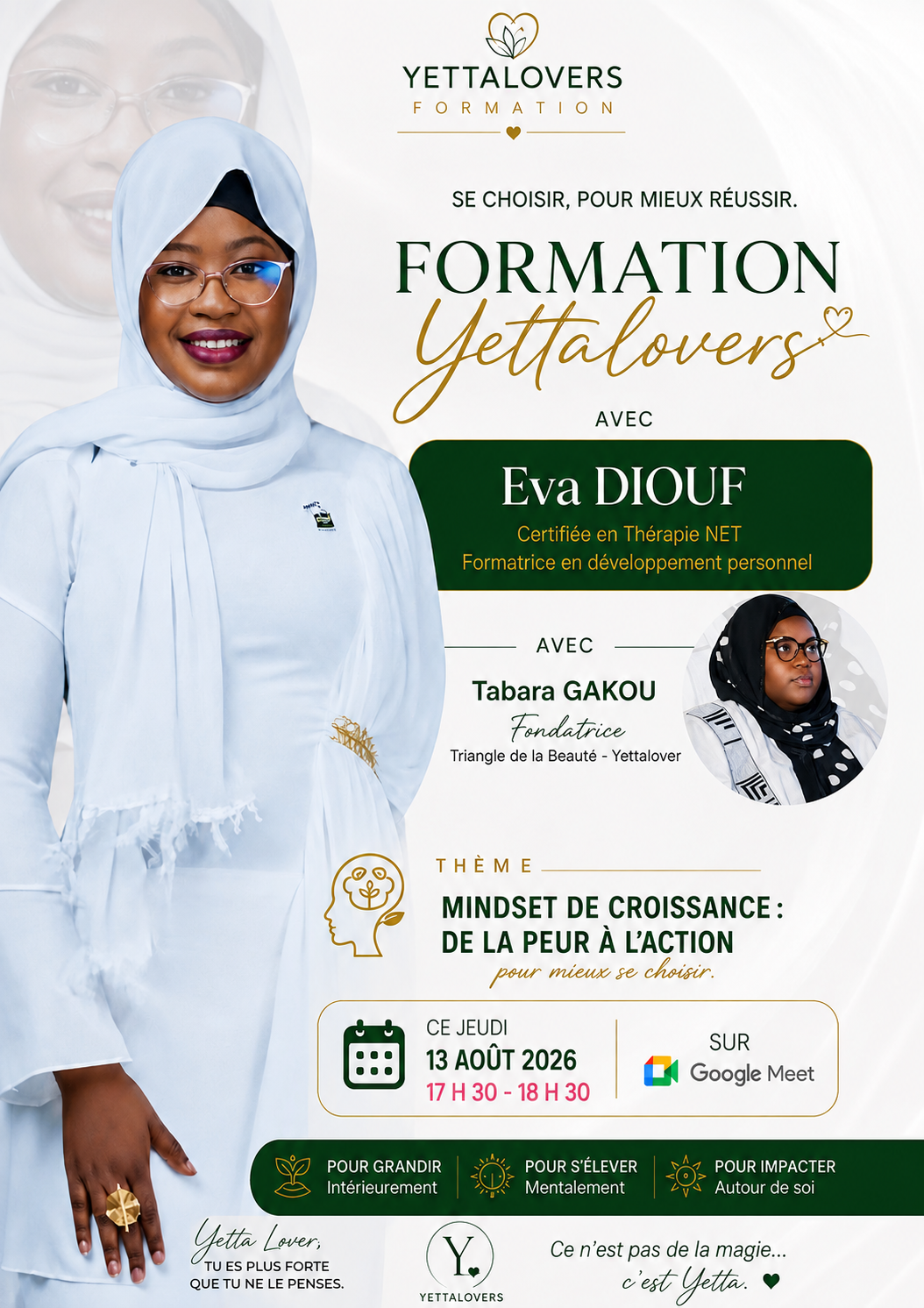Formation en ligne – Mindset Croissance – De la peur à l’action